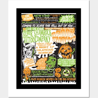 Silver Shamrock Spookshow Spectacular in COLOR! Posters and Art